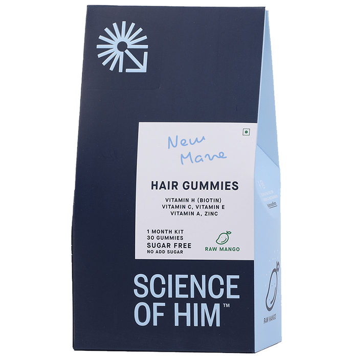 Science Of Him New Mave Hair Gummy Raw Mango