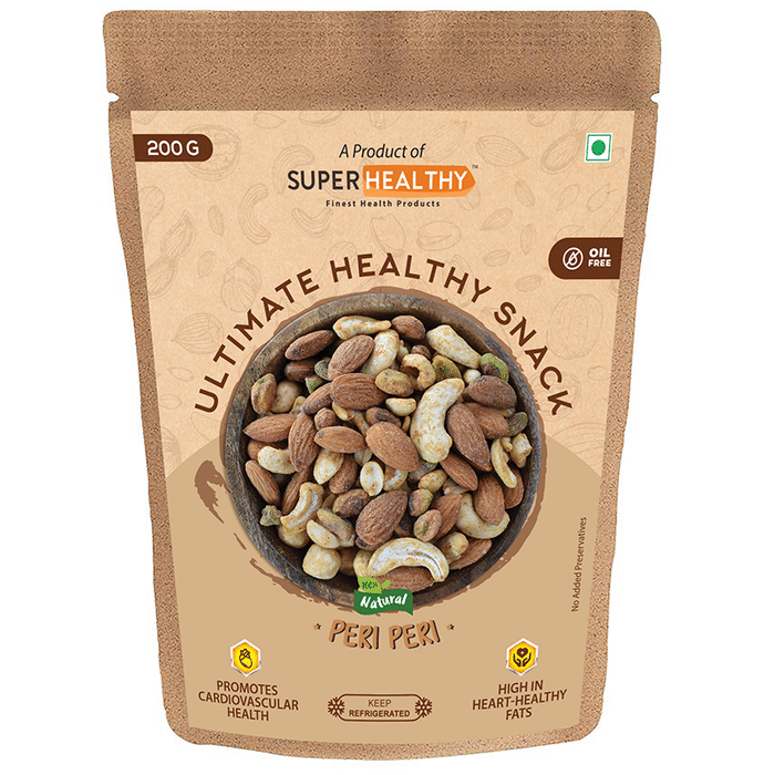 Super Healthy Ultimate Healthy Snacks Peri Peri Oil Free