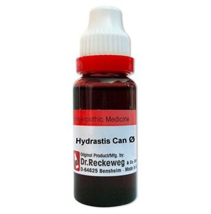 Dr. Reckeweg Hydrastis Can Mother Tincture Q