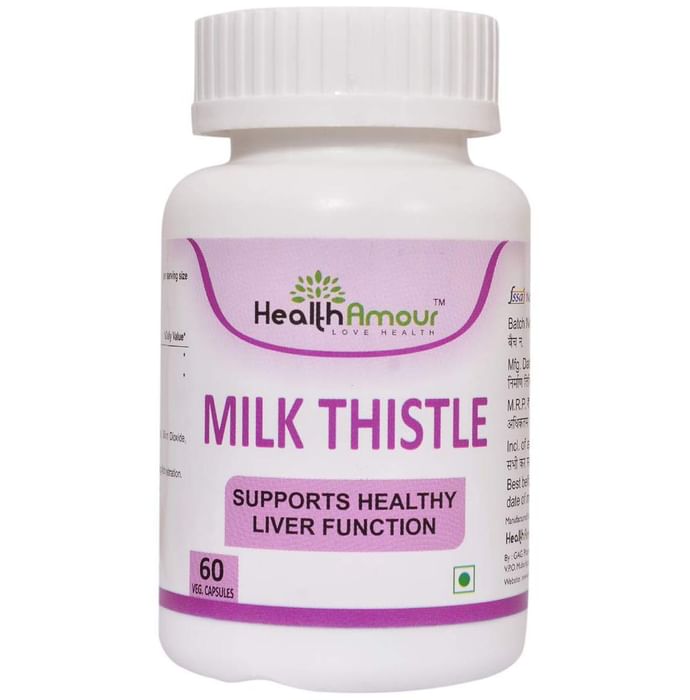 HealthAmour Milk Thistle Veg Capsule
