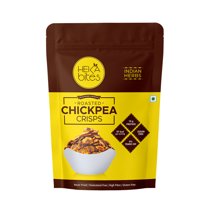 Heka Bites Roasted Chickpea Crisps (100gm Each)