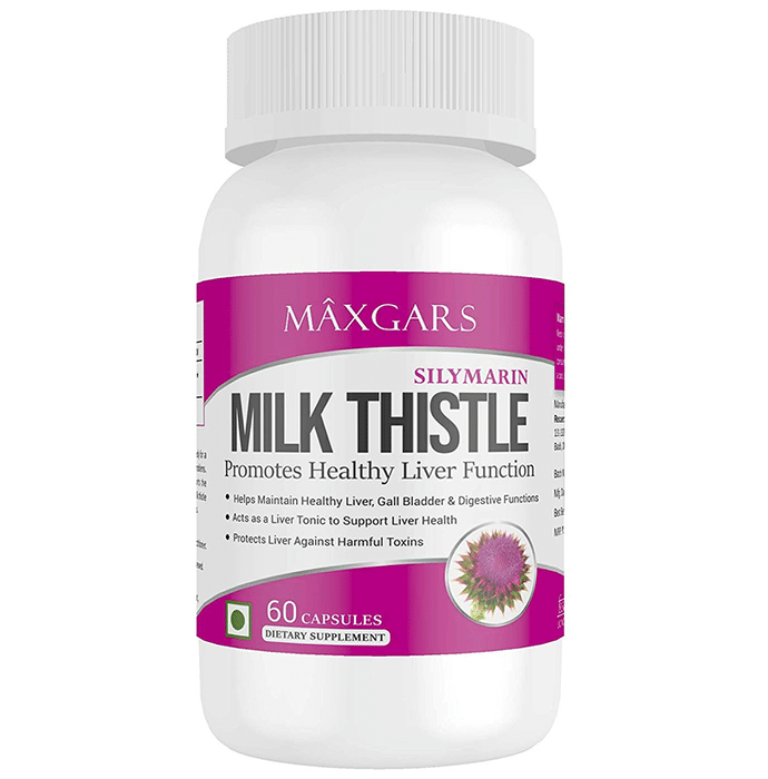 Maxgars Silymarin Milk Thistle Capsule
