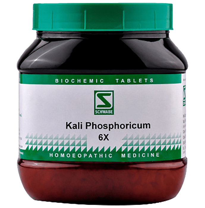 Dr Willmar Schwabe India Kali Phosphoricum Biochemic Tablet 6X