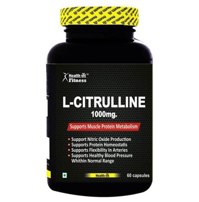 HealthVit Fitness L-Citrulline 1000mg Capsule