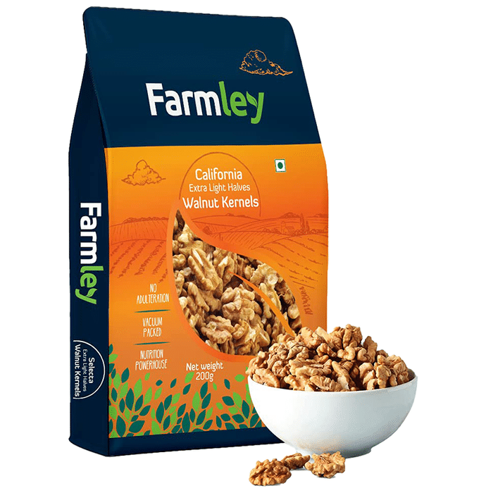 Farmley California Extra Light Halves Walnut Kernels