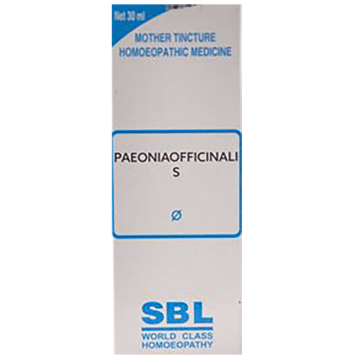 SBL Paeonia Officianalis Mother Tincture Q
