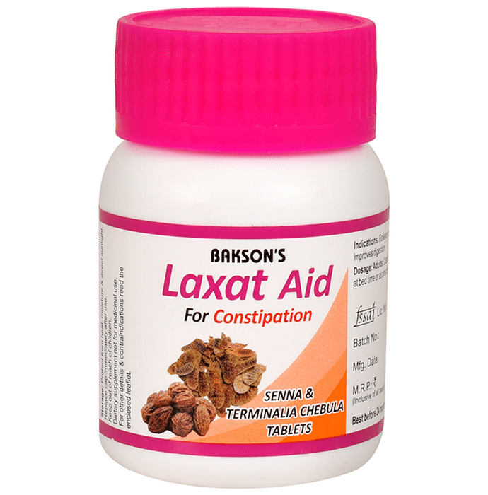Bakson's Laxat Aid Tablet for Constipation