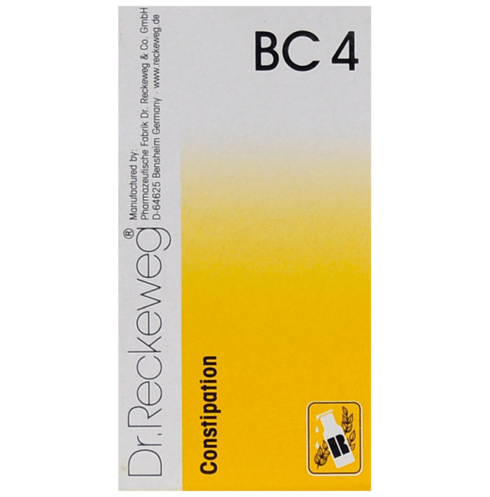 Dr. Reckeweg Bio-Combination 4 (BC 4) Tablet