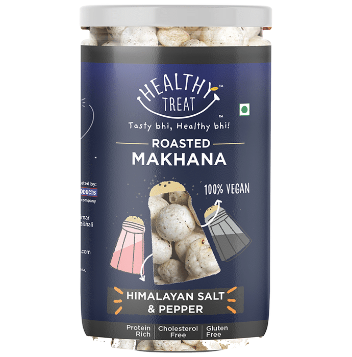 Healthy Treat Himalayan Salt & Pepper Roasted Makhana (70gm Each)