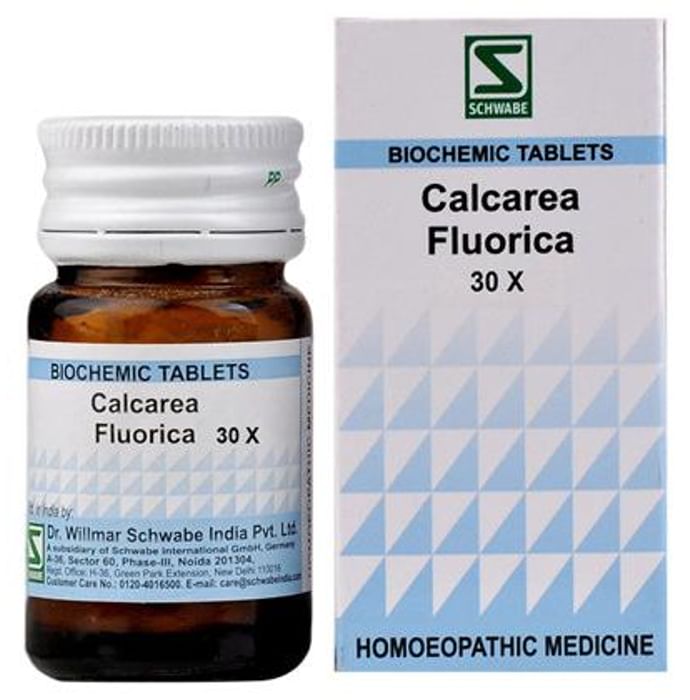 Dr Willmar Schwabe India Calcarea Fluorica Biochemic Tablet 30X