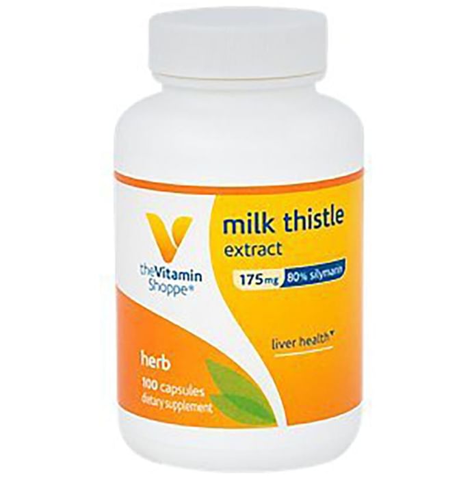 The Vitamin Shoppe Milk Thistle Extract 175mg Capsule