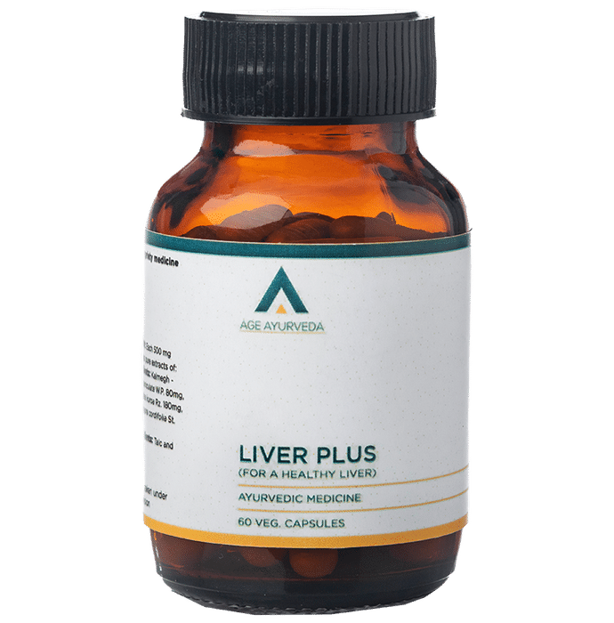 Age Ayurveda Liver Plus Veg Capsule