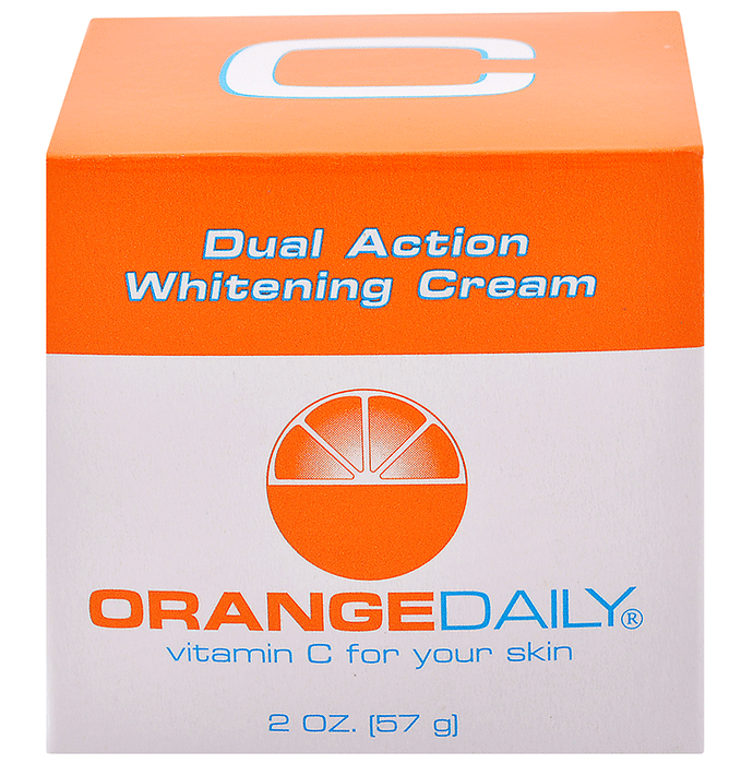 Orange Daily Dual Action Whitening Cream