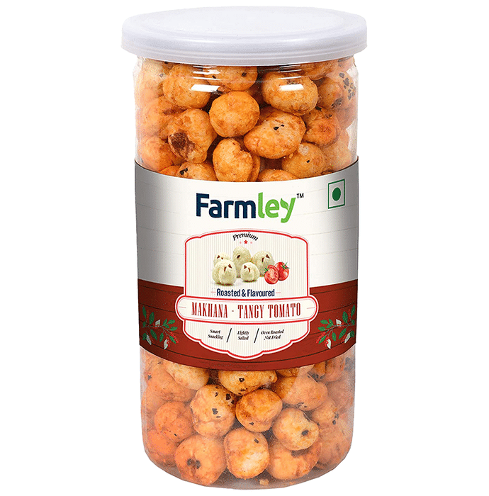 Farmley Premium Roasted & Flavoured Makhana Tangy Tomato