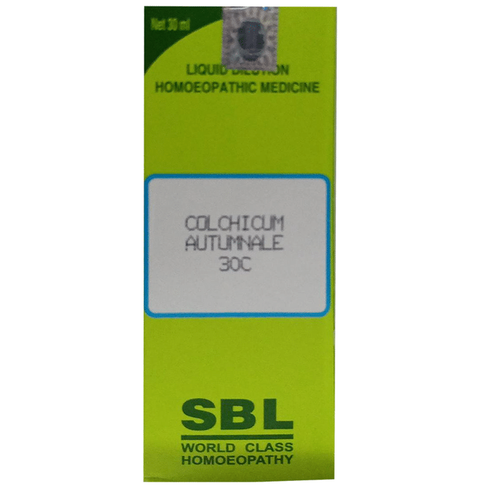 SBL Colchicum Dilution 30 CH