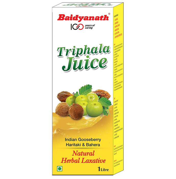 Baidyanath Vansaar Triphala Juice Natural Herbal Laxative