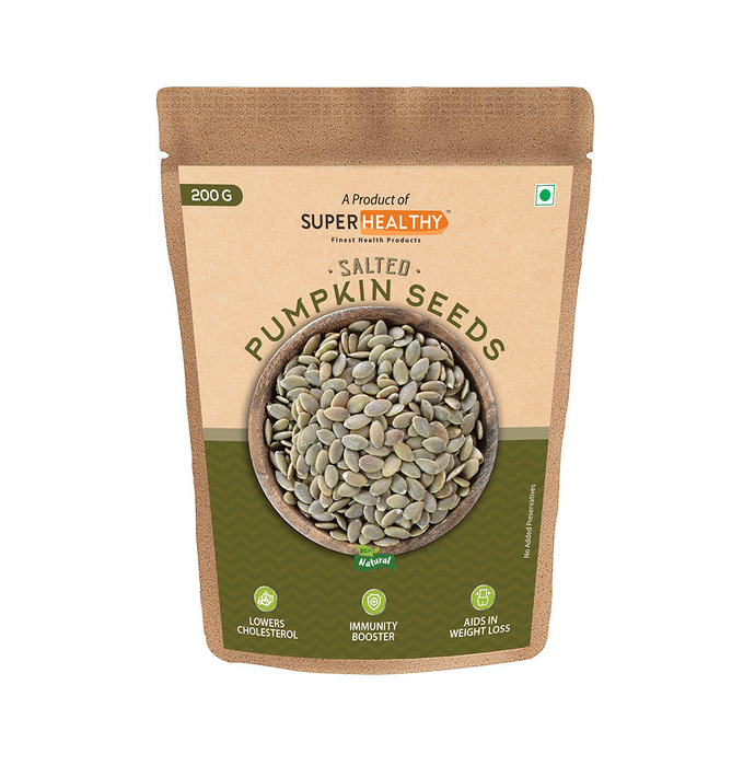 Super Healthy Salted Pumpkin Seeds