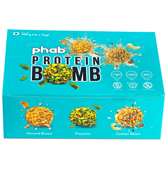 Phab Protein Bomb (15gm Each) Variety Pack