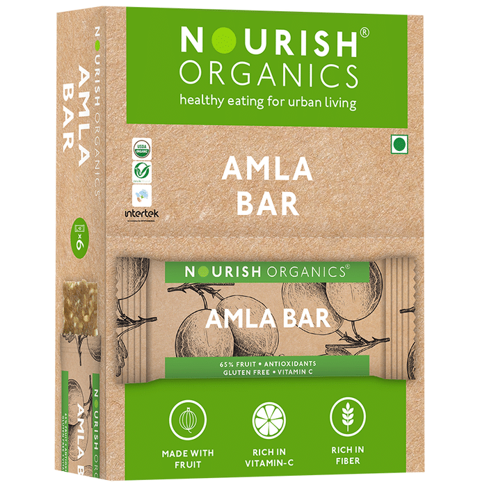 Nourish Organics Bar (30gm Each) Amla