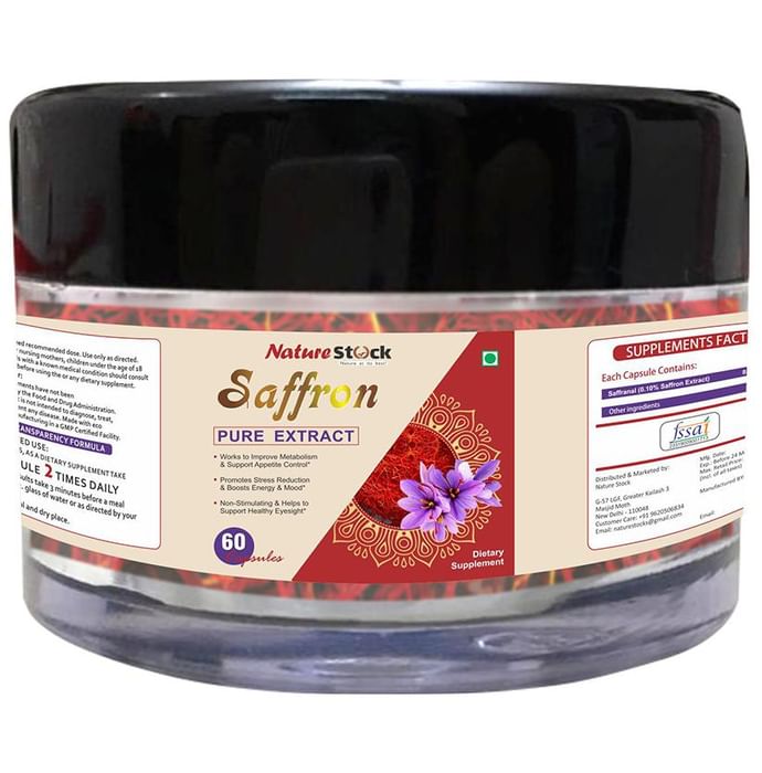 Nature Stock Saffron Capsule