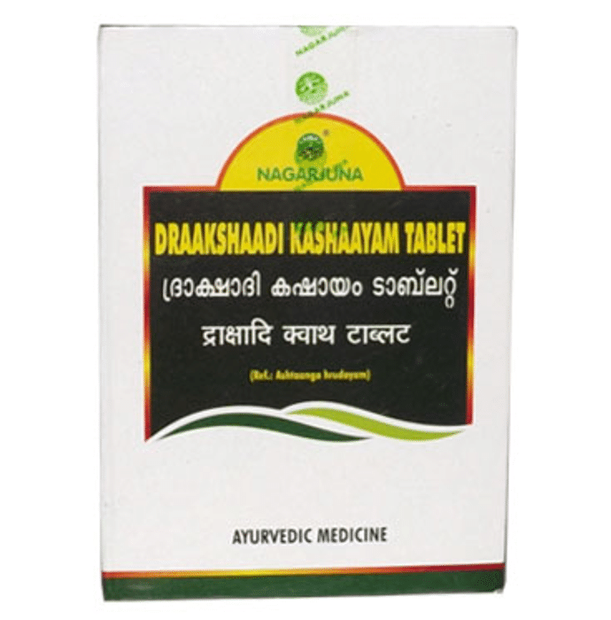 Nagarjuna Draakshaadi Kashaayam Tablet