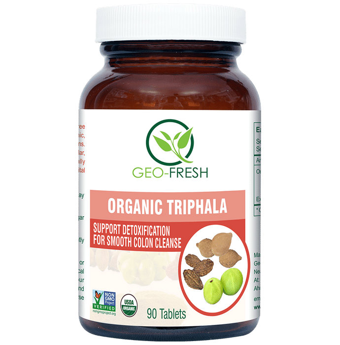 Geo Fresh Organic Triphala 600mg Tablet