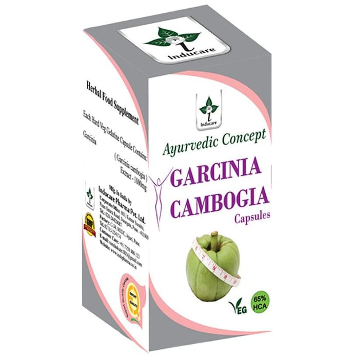 Inducare Garcinia Cambogia 65% HCA Veg Capsule