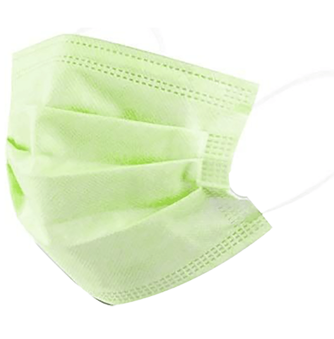 Debonair 3 Ply Protective Face Mask Free Size Green