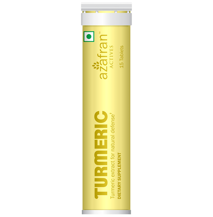 Azafran Actives Turmeric 350mg Tablet