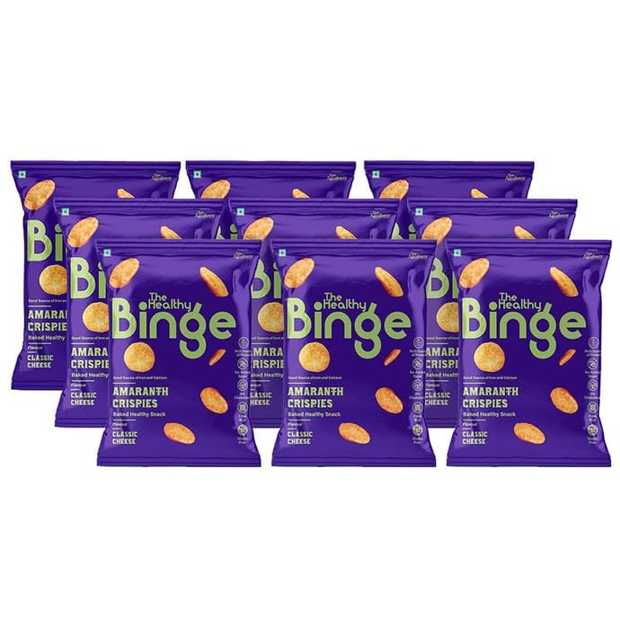 The Healthy Binge Amaranth Crispies (40gm Each)