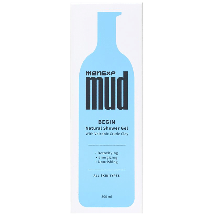 Mensxp Mud Natural Shower Gel for Men All Skin Types