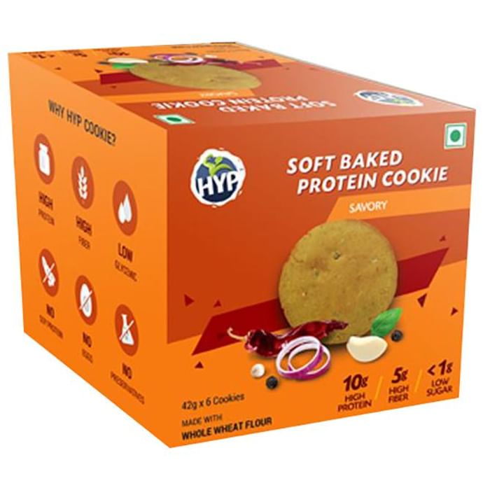 HYP Savory Soft Baked Protein Cookie (42gm Each)