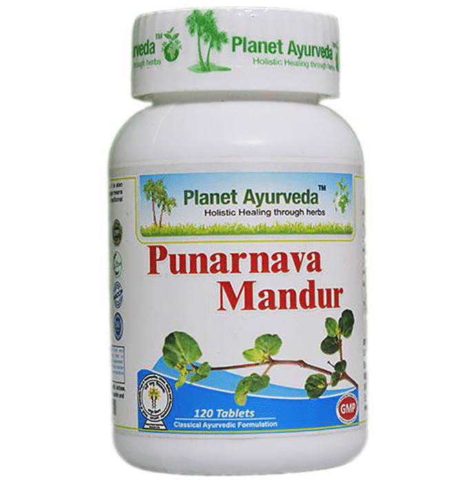 Planet Ayurveda Punarnava Mandur Tablet