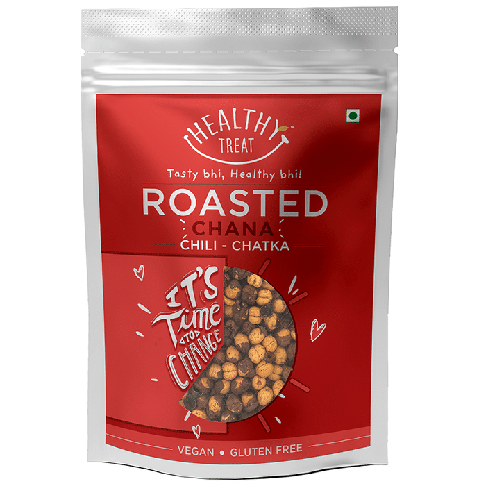 Healthy Treat Roasted Chana (200gm Each) Chilli-Chatka