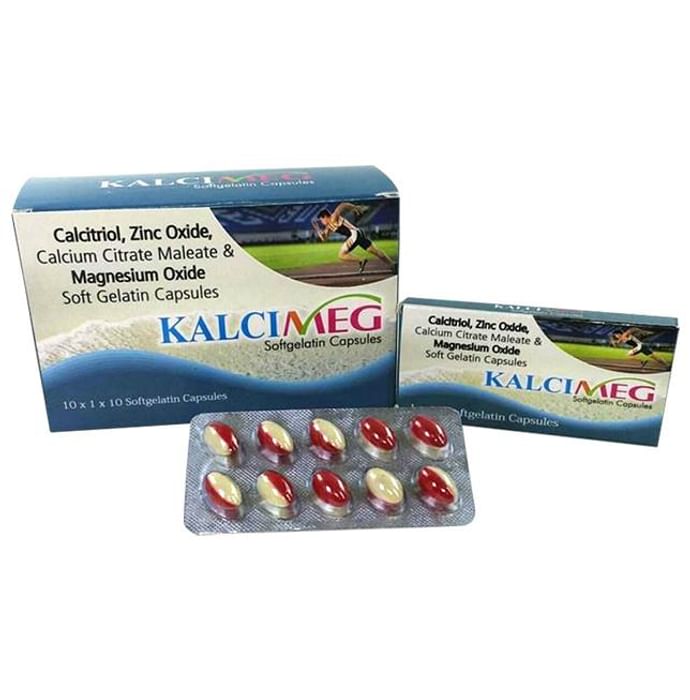 Kalcimeg Soft Gelatin Capsule