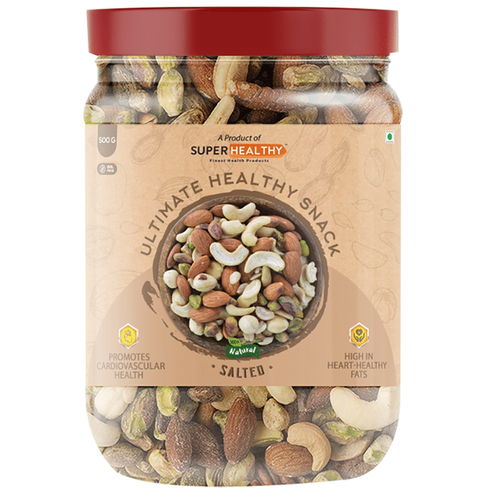 Super Healthy Ultimate Healthy Snacks Salted Oil Free