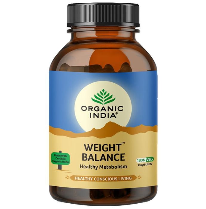Organic India Weight Balance Veg Capsule