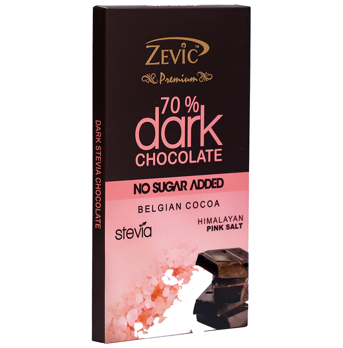 Zevic 70% Dark Chocolate Himalayan Pink Salt