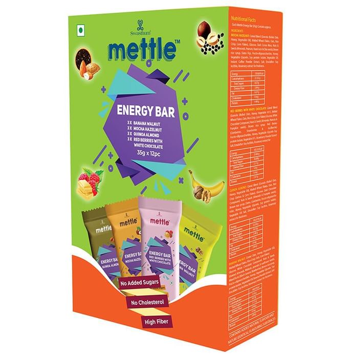 Swasthum Mettle Energy Bar Assorted