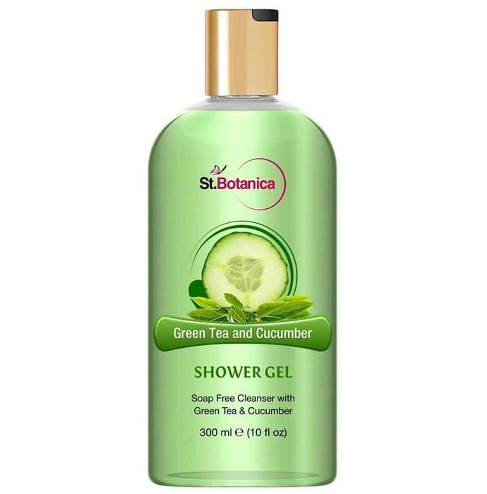 St.Botanica Green Tea & Cucumber Shower Gel