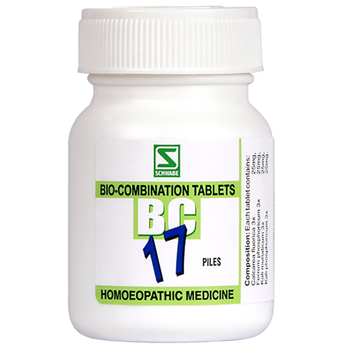 Dr Willmar Schwabe India Bio-Combination 17 (BC 17) Tablet