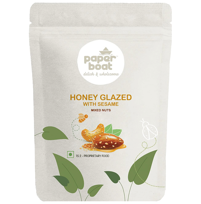 Paper Boat Honey Glazed with Sesame