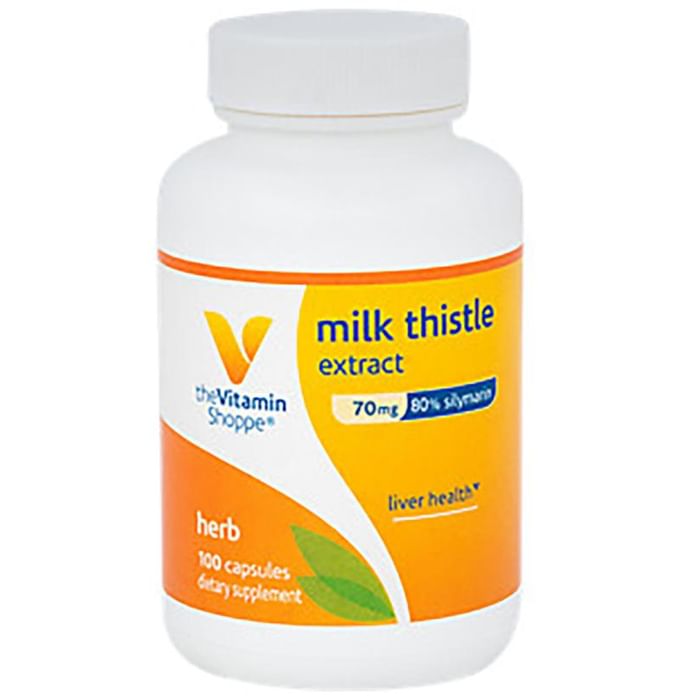 The Vitamin Shoppe Milk Thistle Extract 70mg Capsule