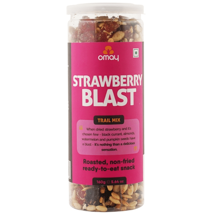 Omay Foods Strawberry Blast Trail Mix (160gm Each)