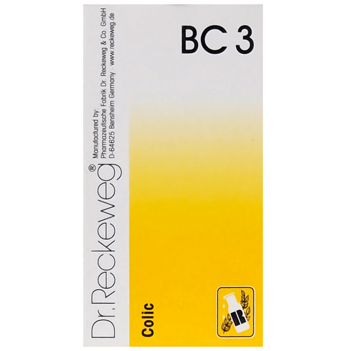 Dr. Reckeweg Bio-Combination 3 (BC 3)Tablet
