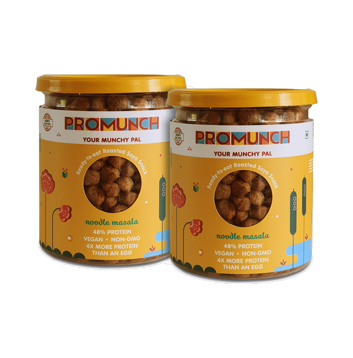 Promunch Noodle Masala Ready-to-Eat Roasted Snack (150gm Each)