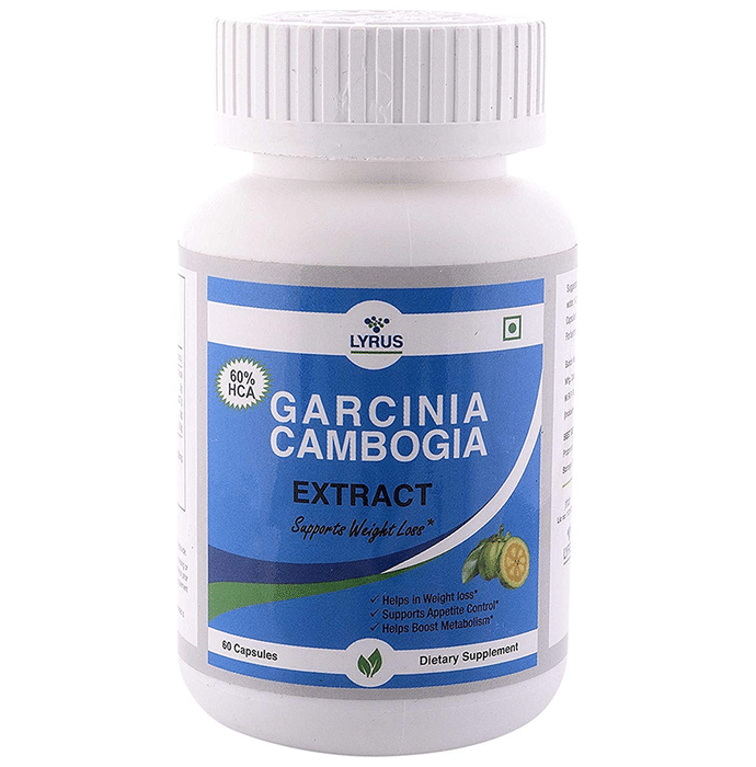 Lyrus Garcinia Cambogia Extract 500mg Capsule