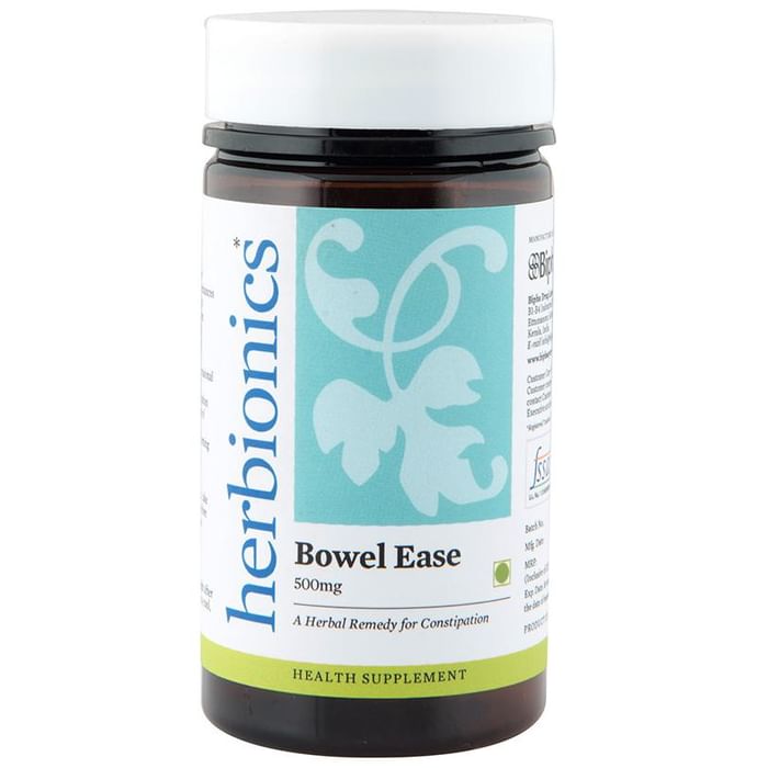Bipha Ayurveda Herbionics Bowel Ease 500mg Tablet