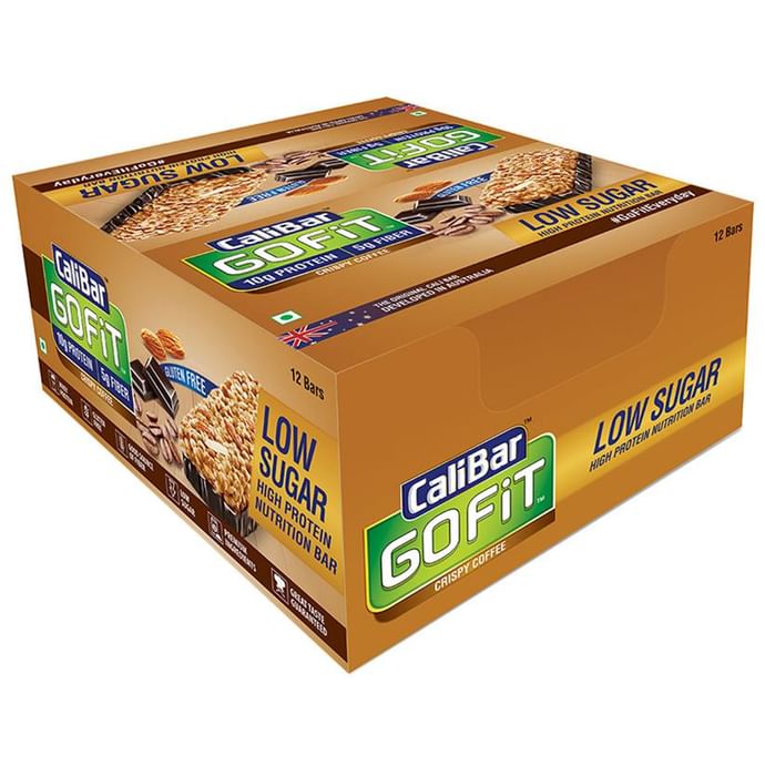 CaliBar Gofit Protein Bar Crispy Coffee