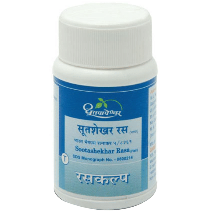Dhootapapeshwar Sootashekhar Rasa (Plain) Tablet